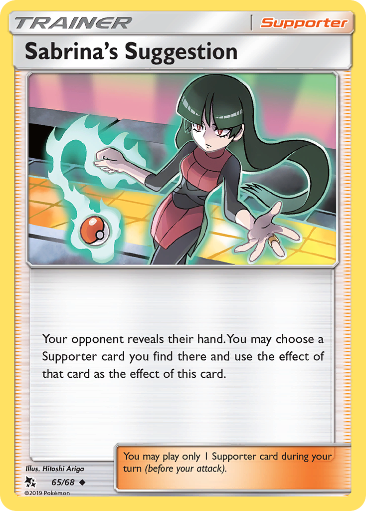 Sabrina's Suggestion (65/68) [Sun & Moon: Hidden Fates] | I Want That Stuff Brandon
