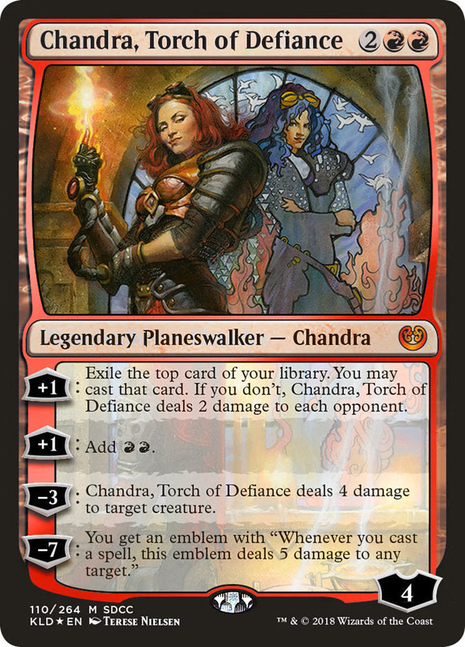 Chandra, Torch of Defiance [San Diego Comic-Con 2018] | I Want That Stuff Brandon