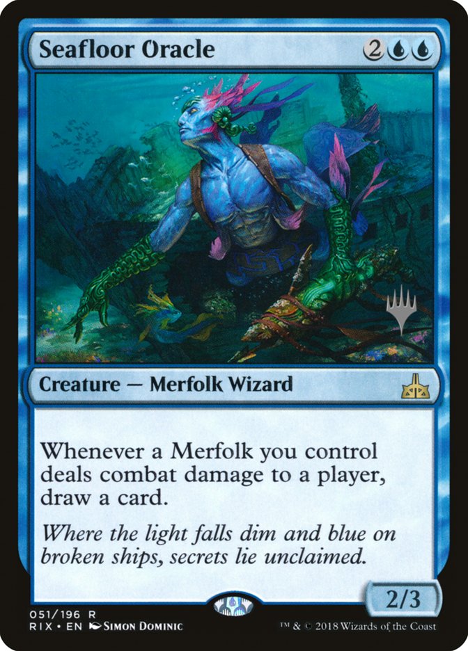 Seafloor Oracle (Promo Pack) [Rivals of Ixalan Promos] | I Want That Stuff Brandon