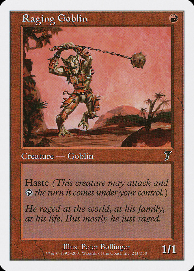 Raging Goblin [Seventh Edition] | I Want That Stuff Brandon