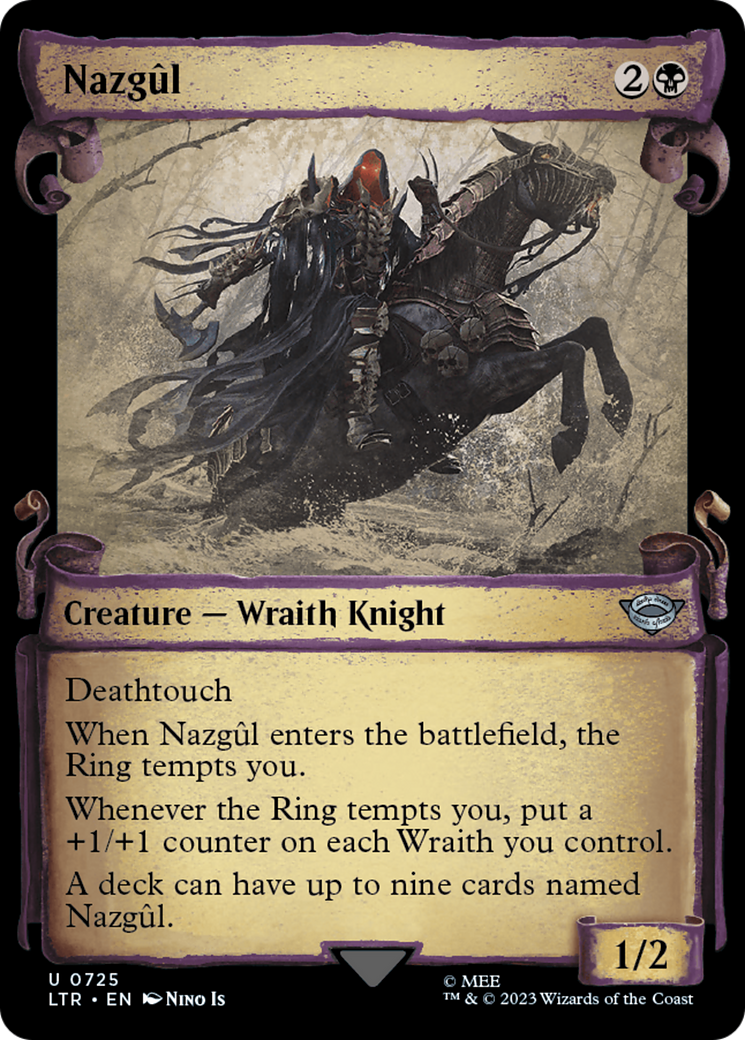 Nazgul (0725) [The Lord of the Rings: Tales of Middle-Earth Showcase Scrolls] | I Want That Stuff Brandon