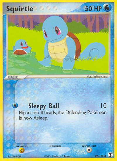 Squirtle (82/112) [EX: FireRed & LeafGreen] | I Want That Stuff Brandon