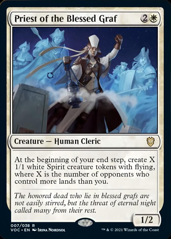 Priest of the Blessed Graf [Innistrad: Crimson Vow Commander] | I Want That Stuff Brandon