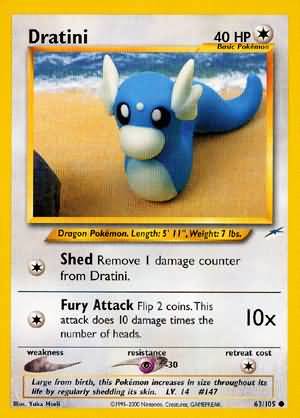 Dratini (63/105) [Neo Destiny Unlimited] | I Want That Stuff Brandon