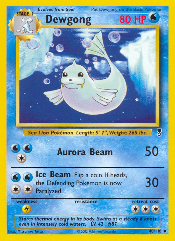 Dewgong (40/110) [Legendary Collection] | I Want That Stuff Brandon