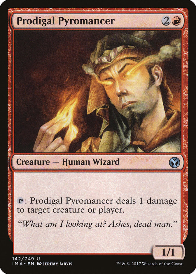 Prodigal Pyromancer [Iconic Masters] | I Want That Stuff Brandon