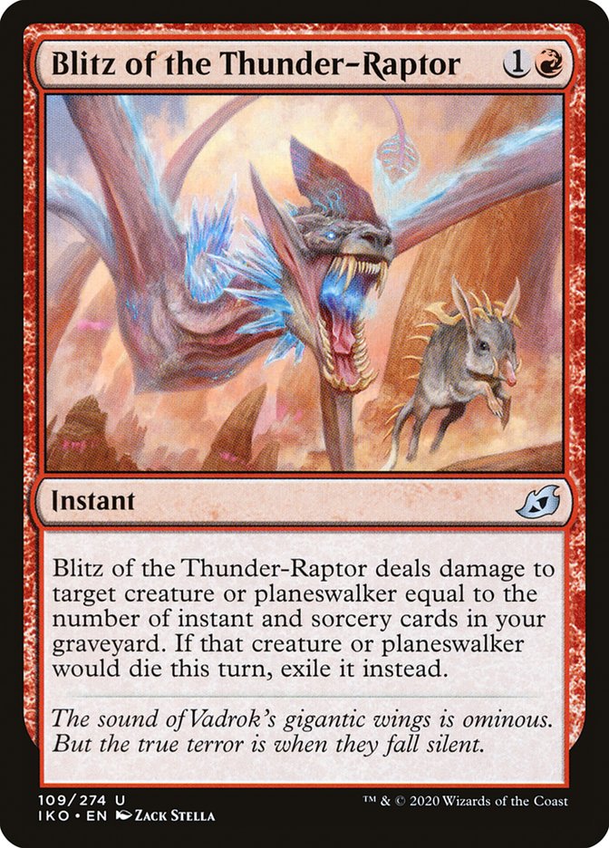 Blitz of the Thunder-Raptor [Ikoria: Lair of Behemoths] | I Want That Stuff Brandon
