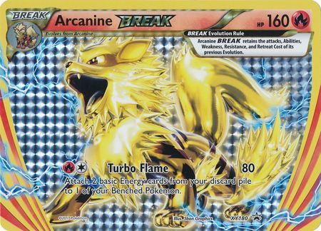 Arcanine BREAK (XY180) (Jumbo Card) [XY: Black Star Promos] | I Want That Stuff Brandon
