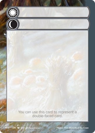 Helper Card (6/9) [Innistrad: Midnight Hunt Tokens] | I Want That Stuff Brandon