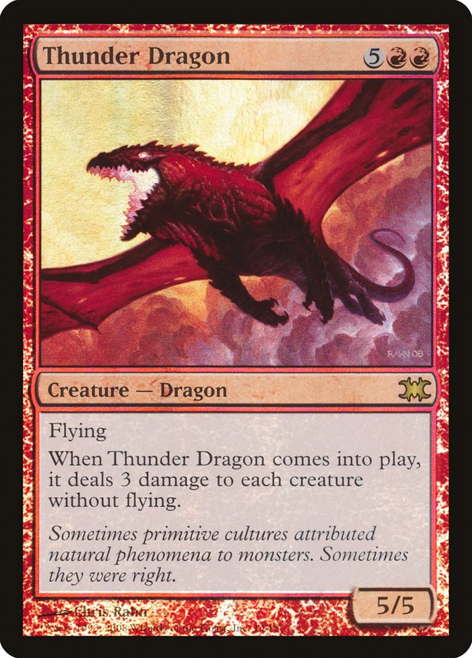 Thunder Dragon [From the Vault: Dragons] | I Want That Stuff Brandon