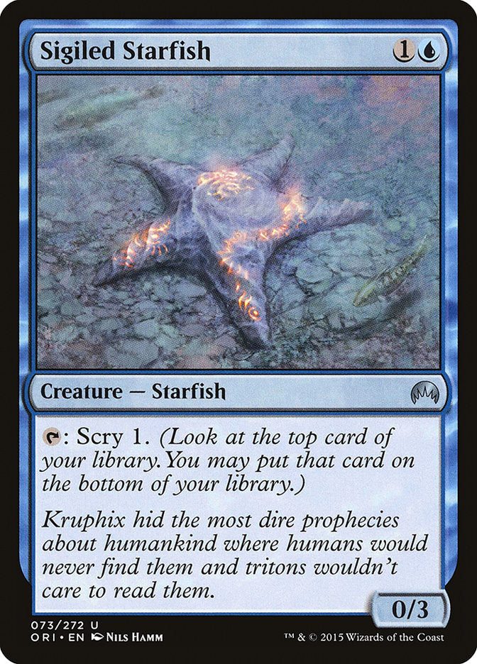 Sigiled Starfish [Magic Origins] | I Want That Stuff Brandon