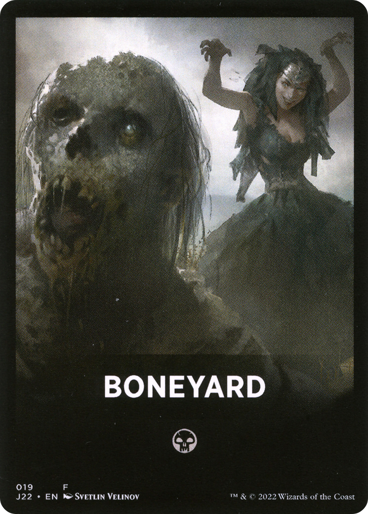 Boneyard Theme Card [Jumpstart 2022 Front Cards] | I Want That Stuff Brandon