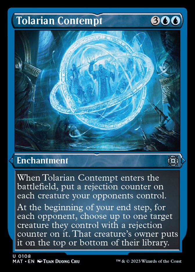 Tolarian Contempt (Foil Etched) [March of the Machine: The Aftermath] | I Want That Stuff Brandon