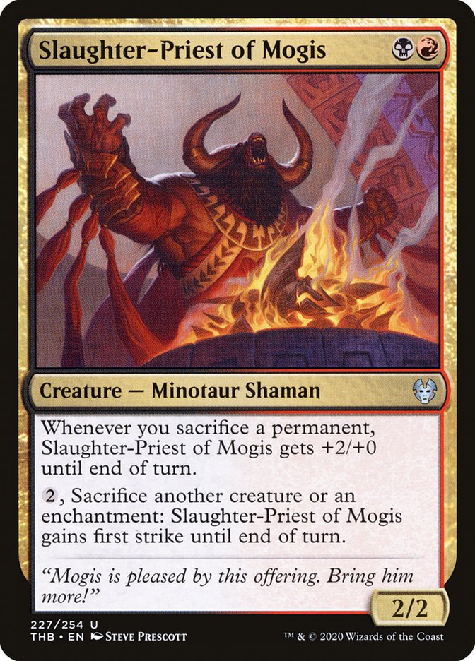 Slaughter-Priest of Mogis [Theros Beyond Death] | I Want That Stuff Brandon
