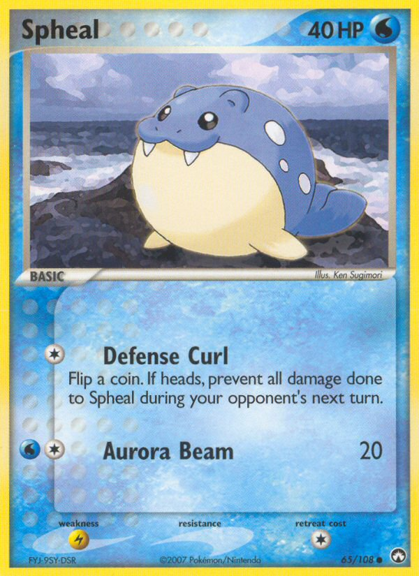 Spheal (65/108) [EX: Power Keepers] | I Want That Stuff Brandon