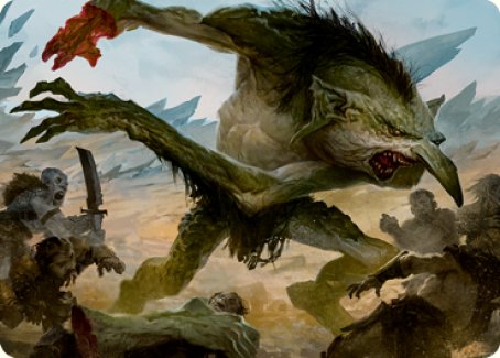 Troll Art Card [Dungeons & Dragons: Adventures in the Forgotten Realms Art Series] | I Want That Stuff Brandon