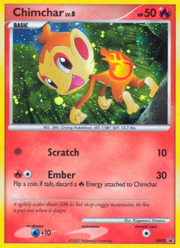 Chimchar (DP02) [Diamond & Pearl: Black Star Promos] | I Want That Stuff Brandon