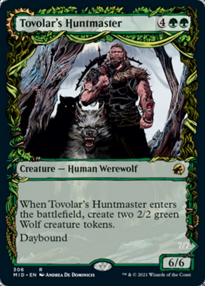 Tovolar's Huntmaster // Tovolar's Packleader (Showcase Equinox) [Innistrad: Midnight Hunt] | I Want That Stuff Brandon