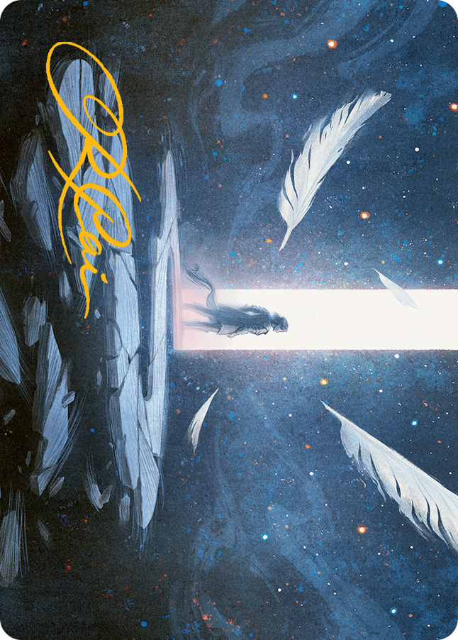 Moment of Truth Art Card (Gold-Stamped Signature) [March of the Machine Art Series] | I Want That Stuff Brandon