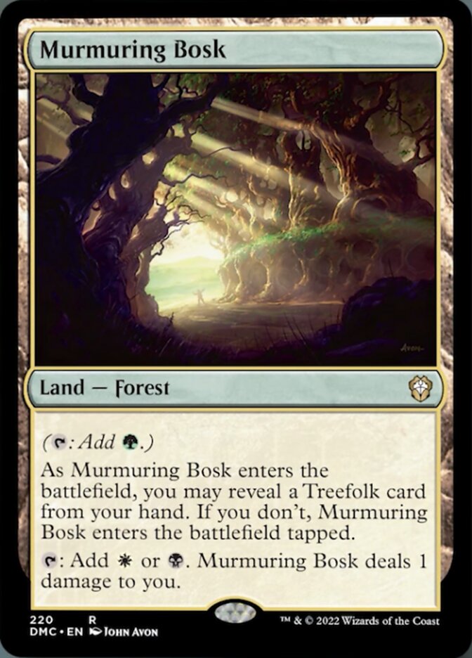 Murmuring Bosk [Dominaria United Commander] | I Want That Stuff Brandon