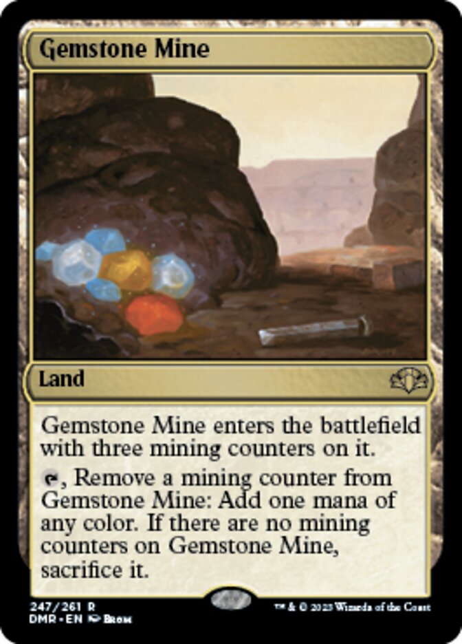 Gemstone Mine [Dominaria Remastered] | I Want That Stuff Brandon