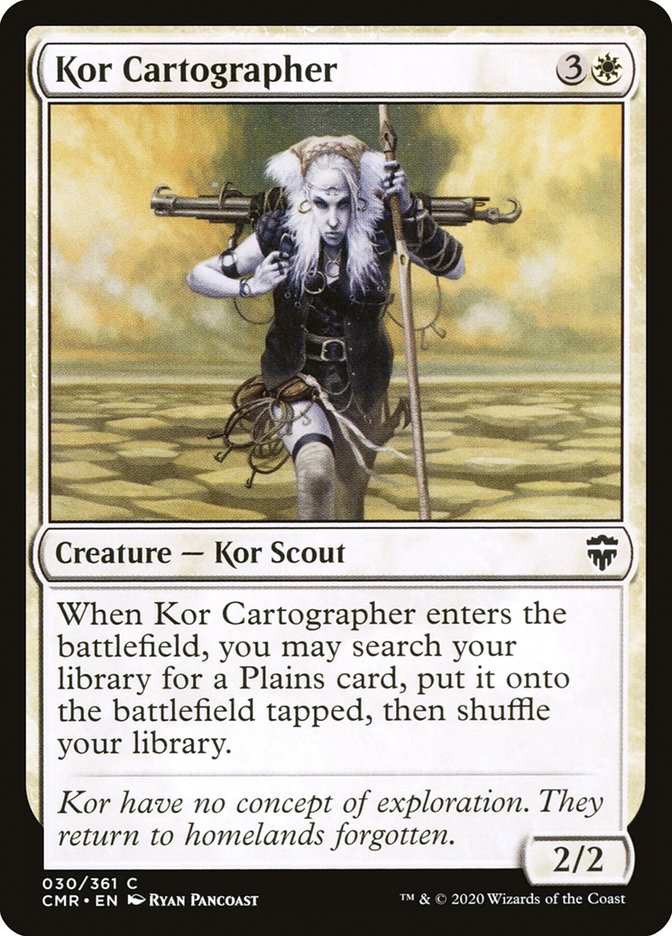 Kor Cartographer [Commander Legends] | I Want That Stuff Brandon