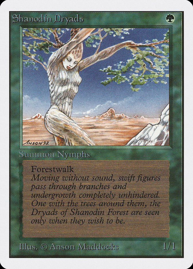 Shanodin Dryads [Unlimited Edition] | I Want That Stuff Brandon