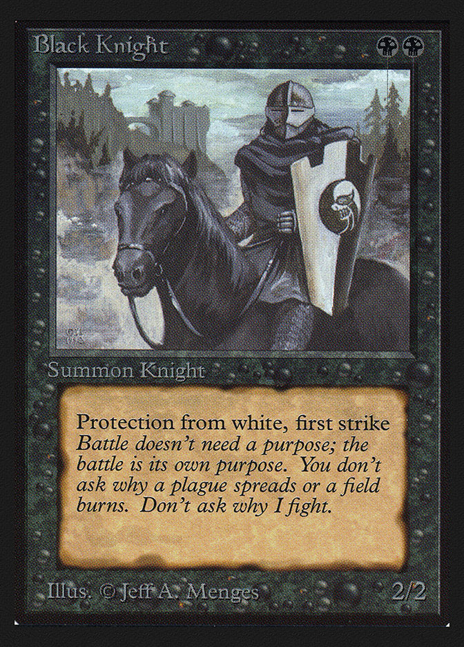 Black Knight [Collectors' Edition] | I Want That Stuff Brandon