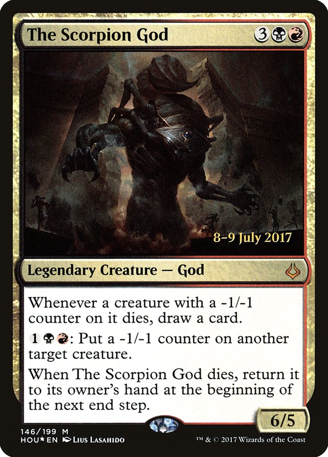 The Scorpion God [Hour of Devastation Prerelease Promos] | I Want That Stuff Brandon