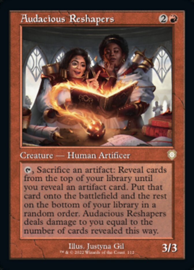Audacious Reshapers (Retro) [The Brothers' War Commander] | I Want That Stuff Brandon