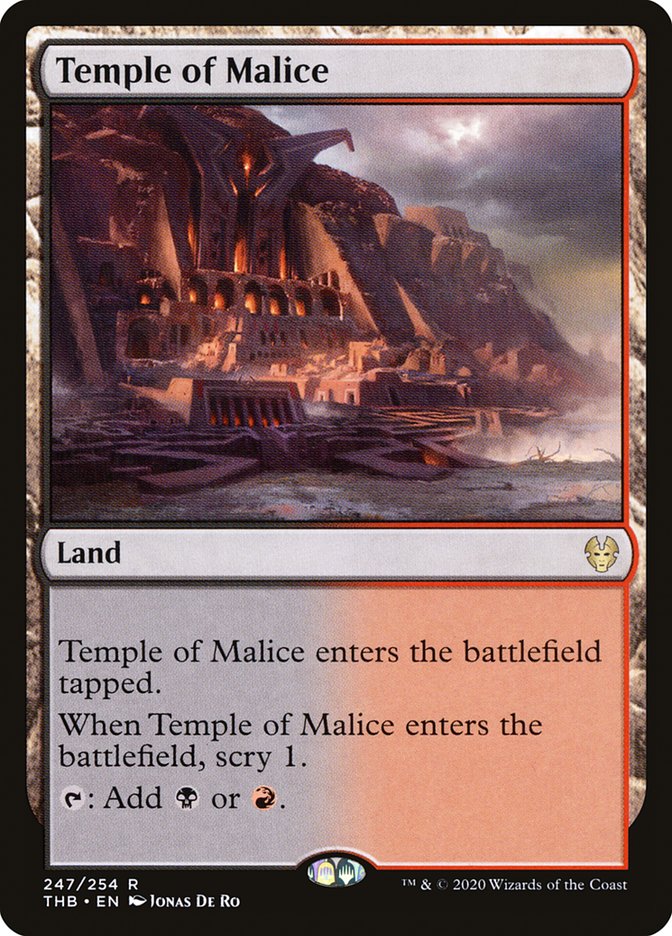 Temple of Malice [Theros Beyond Death] | I Want That Stuff Brandon