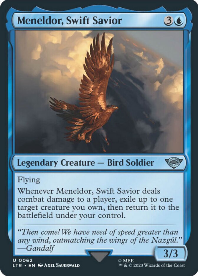 Meneldor, Swift Savior [The Lord of the Rings: Tales of Middle-Earth] | I Want That Stuff Brandon