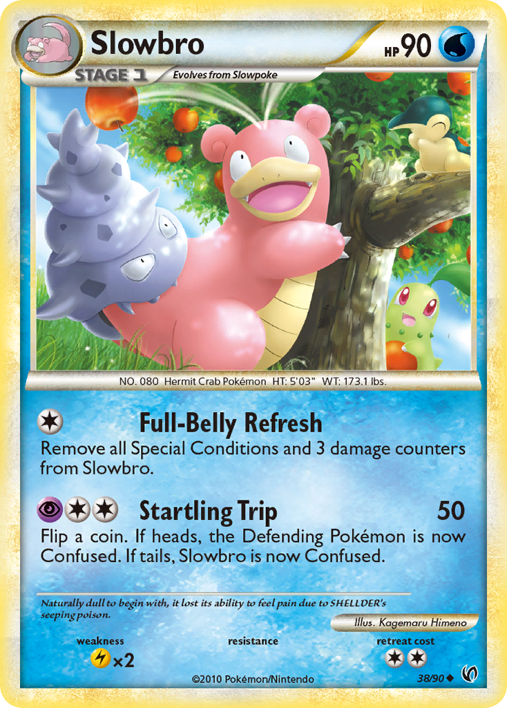 Slowbro (38/90) [HeartGold & SoulSilver: Undaunted] | I Want That Stuff Brandon