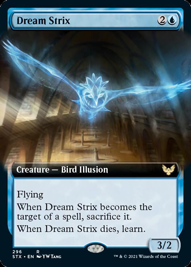 Dream Strix (Extended Art) [Strixhaven: School of Mages] | I Want That Stuff Brandon