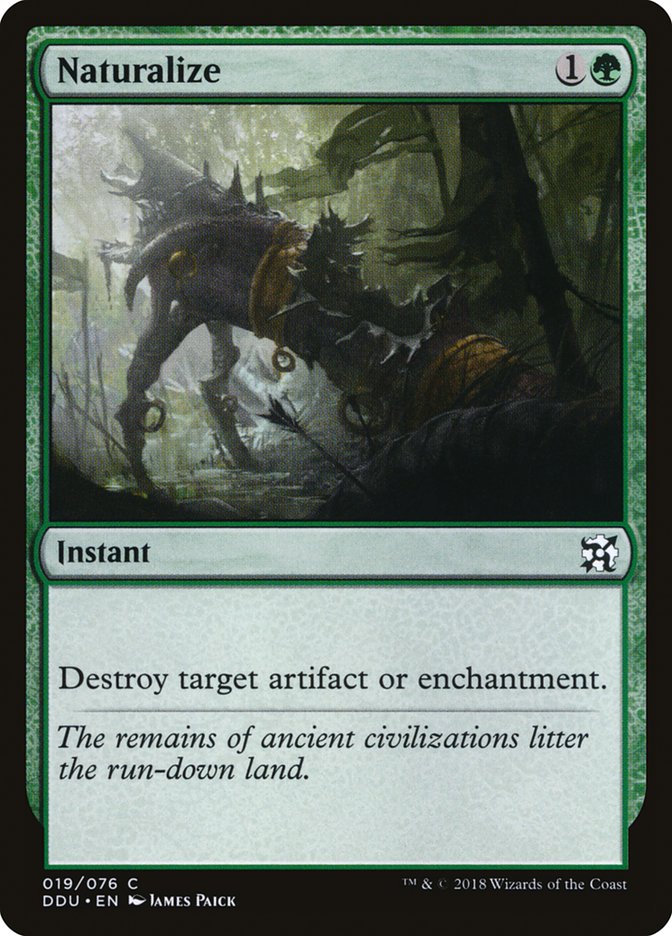 Naturalize [Duel Decks: Elves vs. Inventors] | I Want That Stuff Brandon