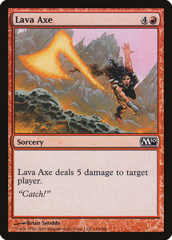 Lava Axe [Magic 2010] | I Want That Stuff Brandon