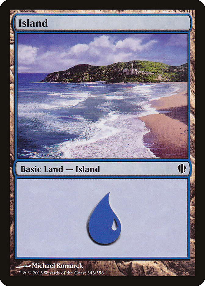 Island (343) [Commander 2013] | I Want That Stuff Brandon