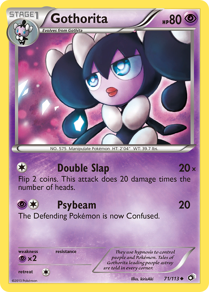 Gothorita (71/113) [Black & White: Legendary Treasures] | I Want That Stuff Brandon