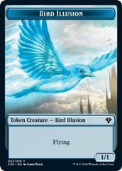 Bird Illusion // Beast (011) Double-Sided Token [Commander 2020 Tokens] | I Want That Stuff Brandon