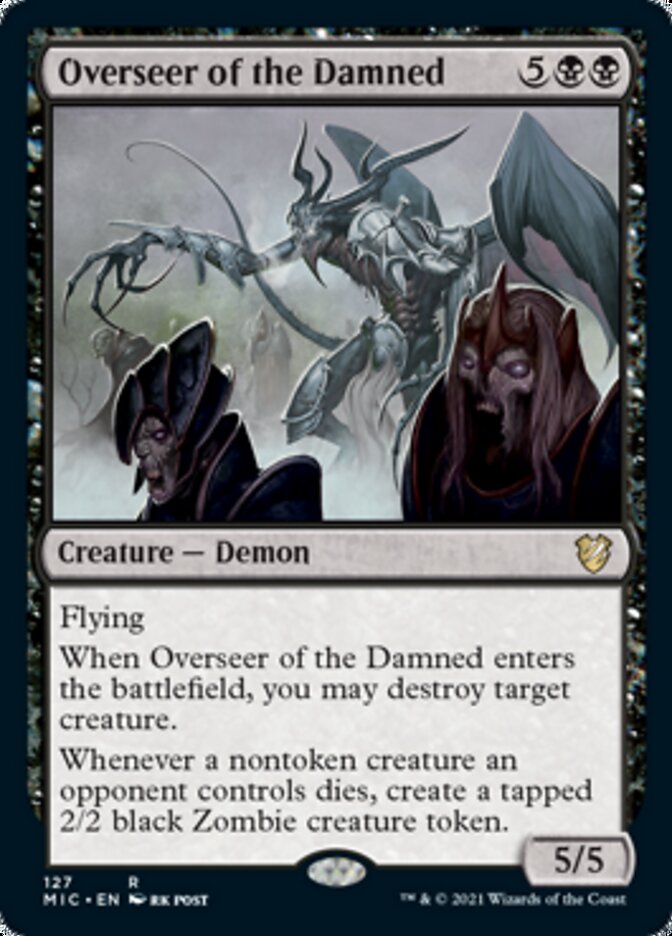 Overseer of the Damned [Innistrad: Midnight Hunt Commander] | I Want That Stuff Brandon