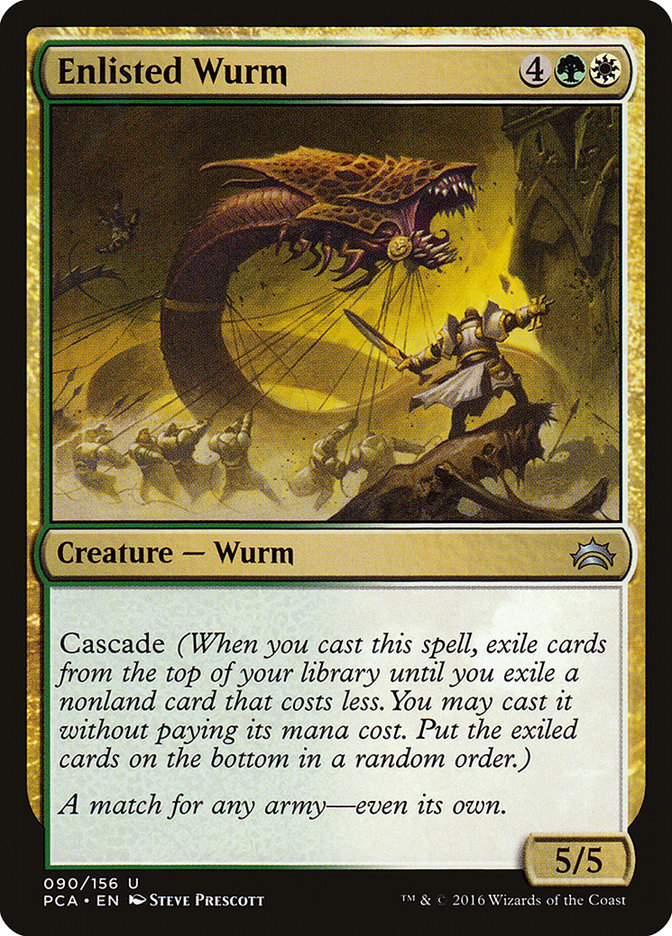 Enlisted Wurm [Planechase Anthology] | I Want That Stuff Brandon