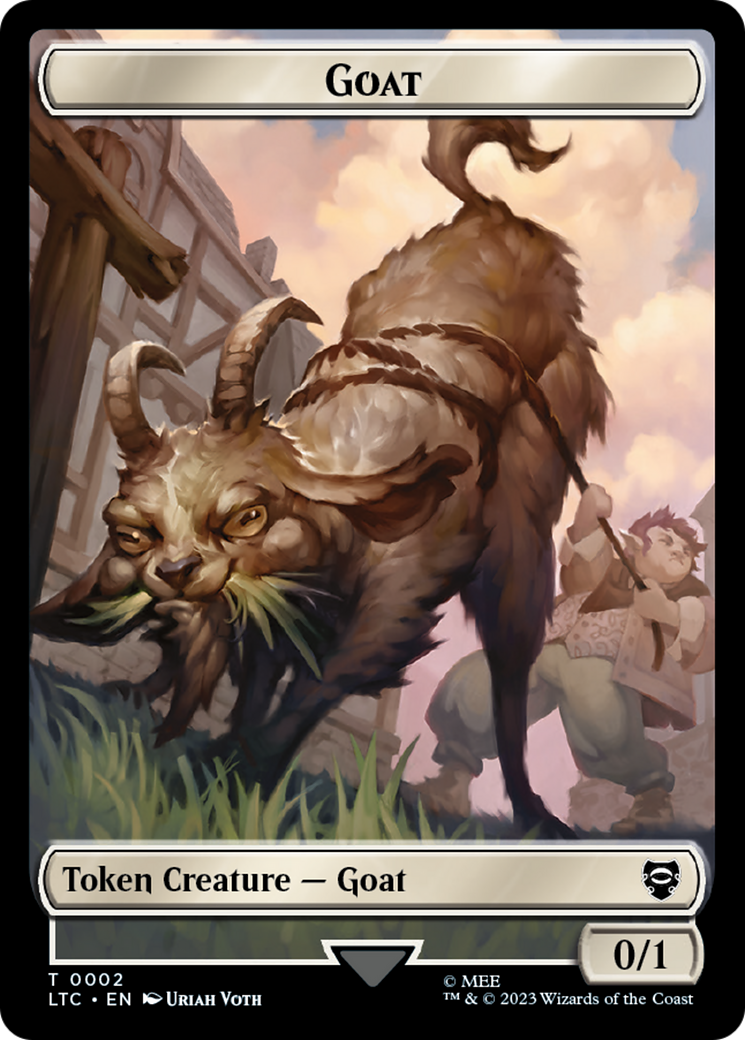 Bird // Goat Token [The Lord of the Rings: Tales of Middle-Earth Commander Tokens] | I Want That Stuff Brandon