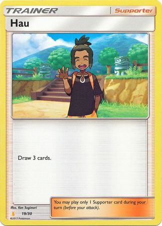 Hau (19/30) [Sun & Moon: Trainer Kit - Alolan Raichu] | I Want That Stuff Brandon