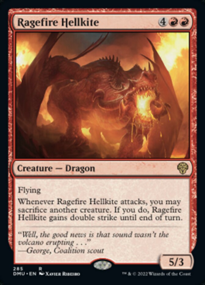 Ragefire Hellkite [Dominaria United] | I Want That Stuff Brandon