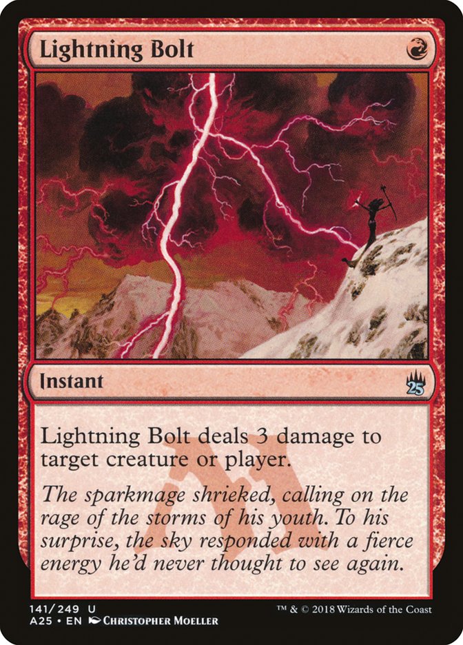 Lightning Bolt [Masters 25] | I Want That Stuff Brandon