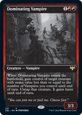 Dominating Vampire [Innistrad: Double Feature] | I Want That Stuff Brandon