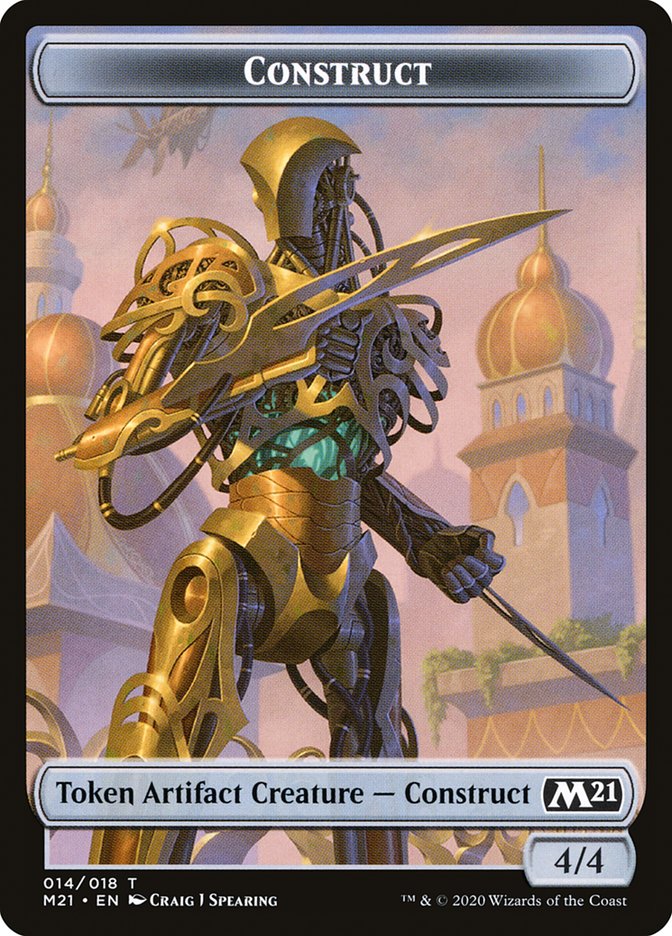 Construct Token [Core Set 2021 Tokens] | I Want That Stuff Brandon