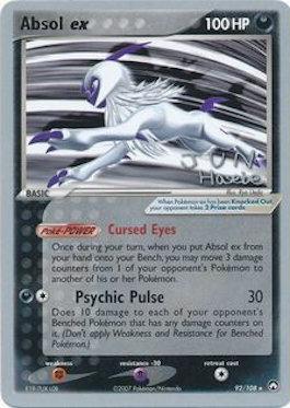 Absol ex (92/108) (Flyvees - Jun Hasebe) [World Championships 2007] | I Want That Stuff Brandon