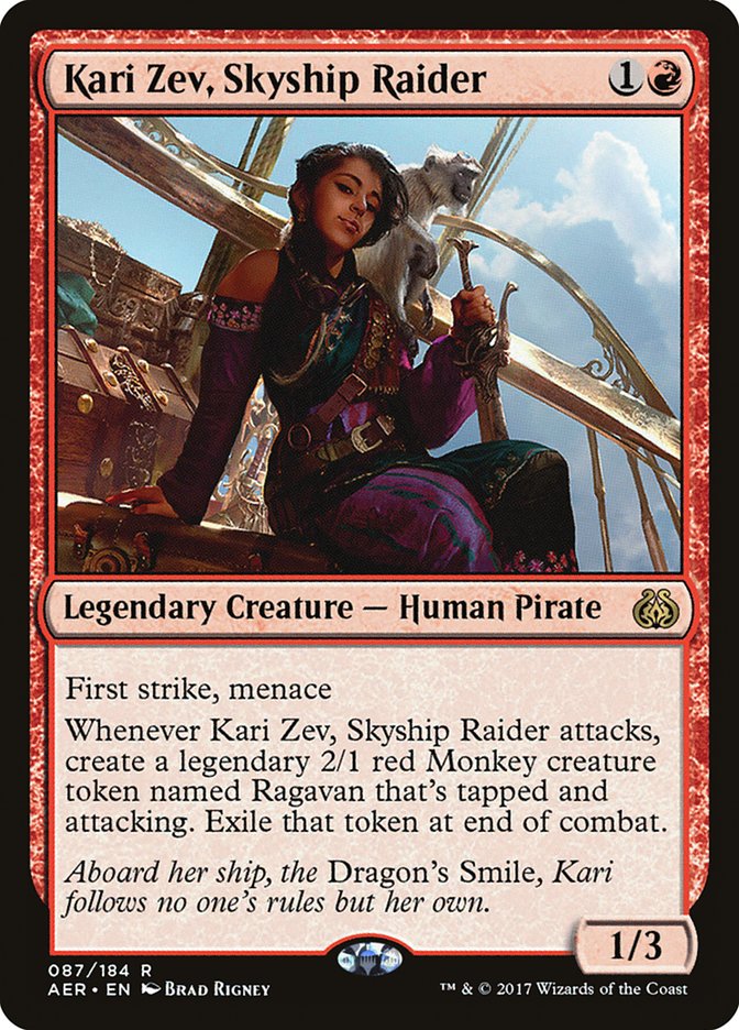 Kari Zev, Skyship Raider [Aether Revolt] | I Want That Stuff Brandon