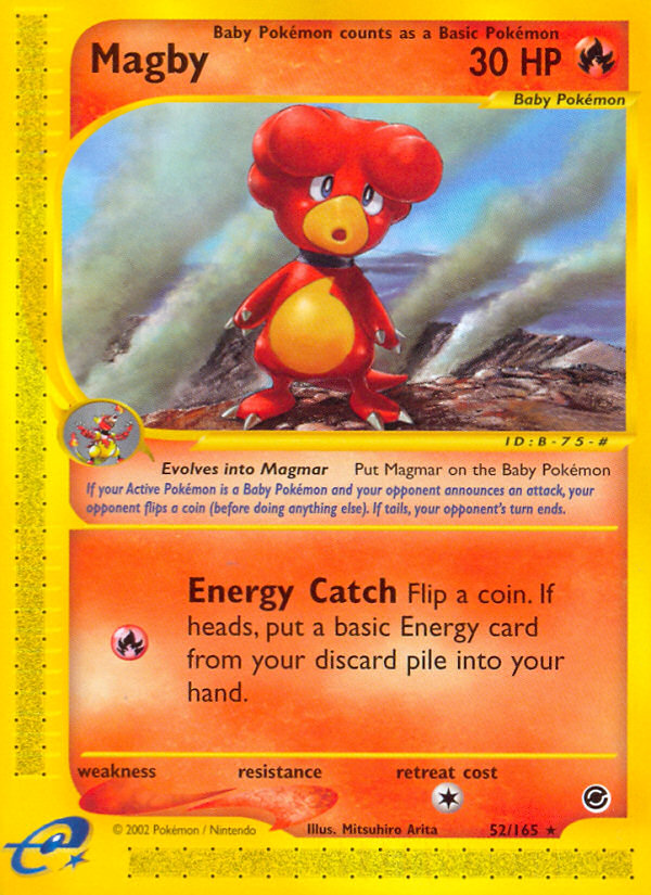 Magby (52/165) [Expedition: Base Set] | I Want That Stuff Brandon